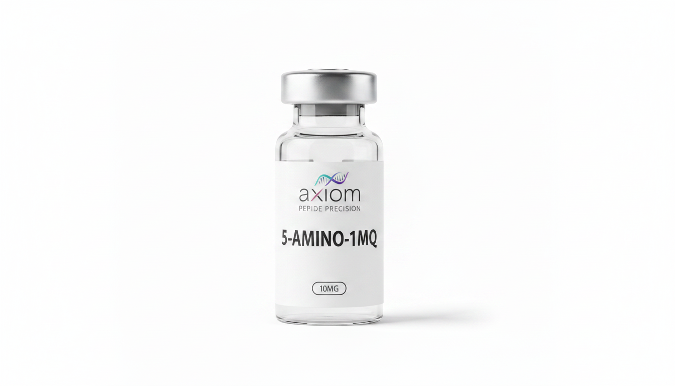 5-AMINO-1MQ research peptide vial