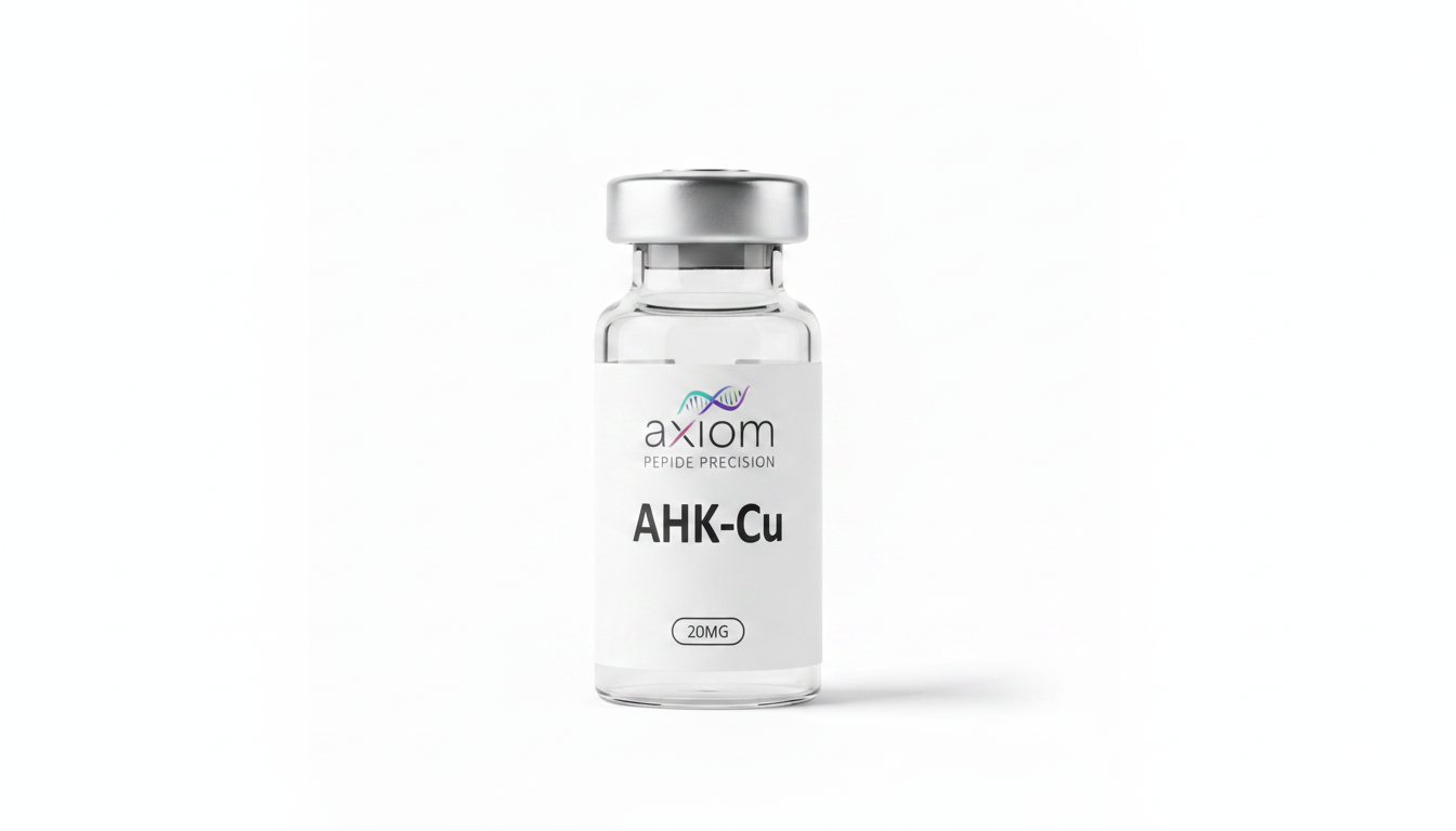 AHK-Cu research peptide vial