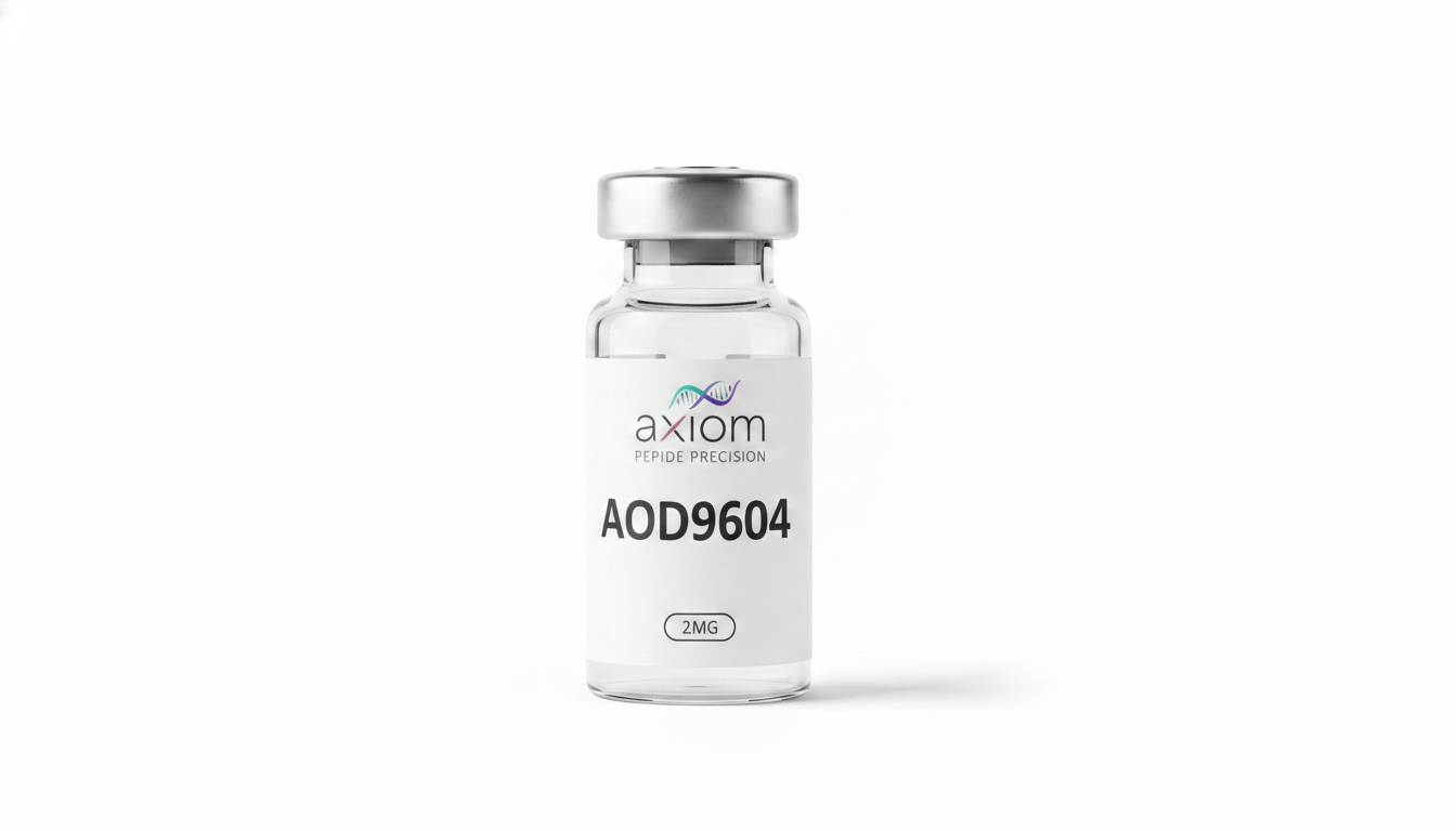 AOD9604 research peptide vial