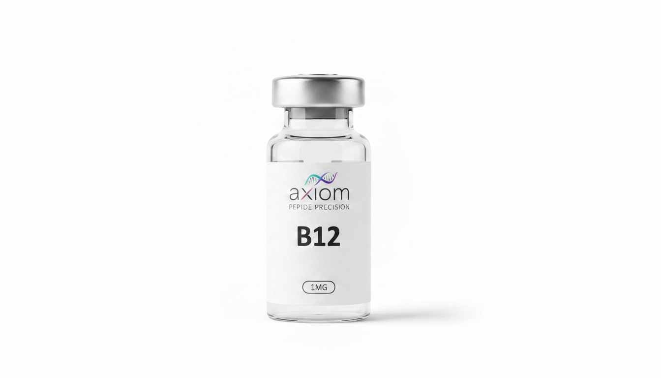 B12 research peptide vial