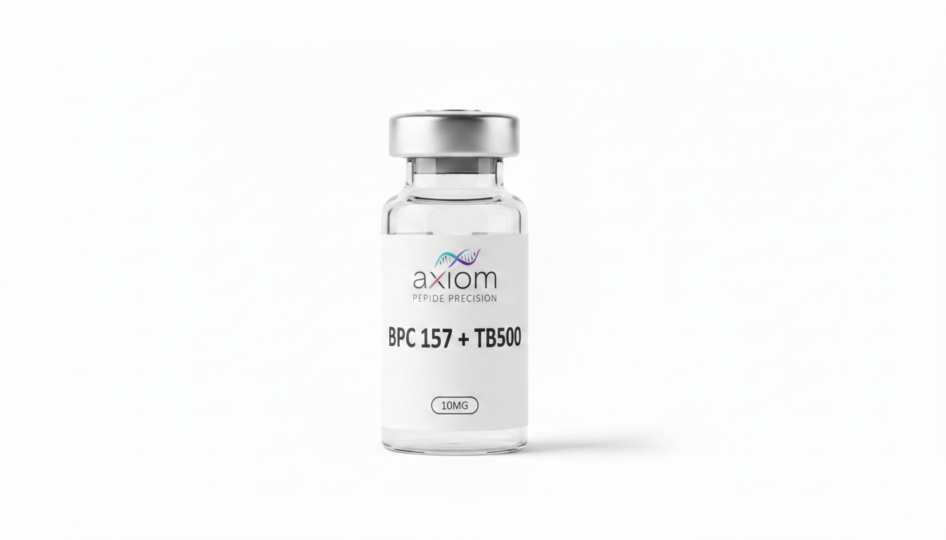 BPC 157 + TB500 research peptide vial