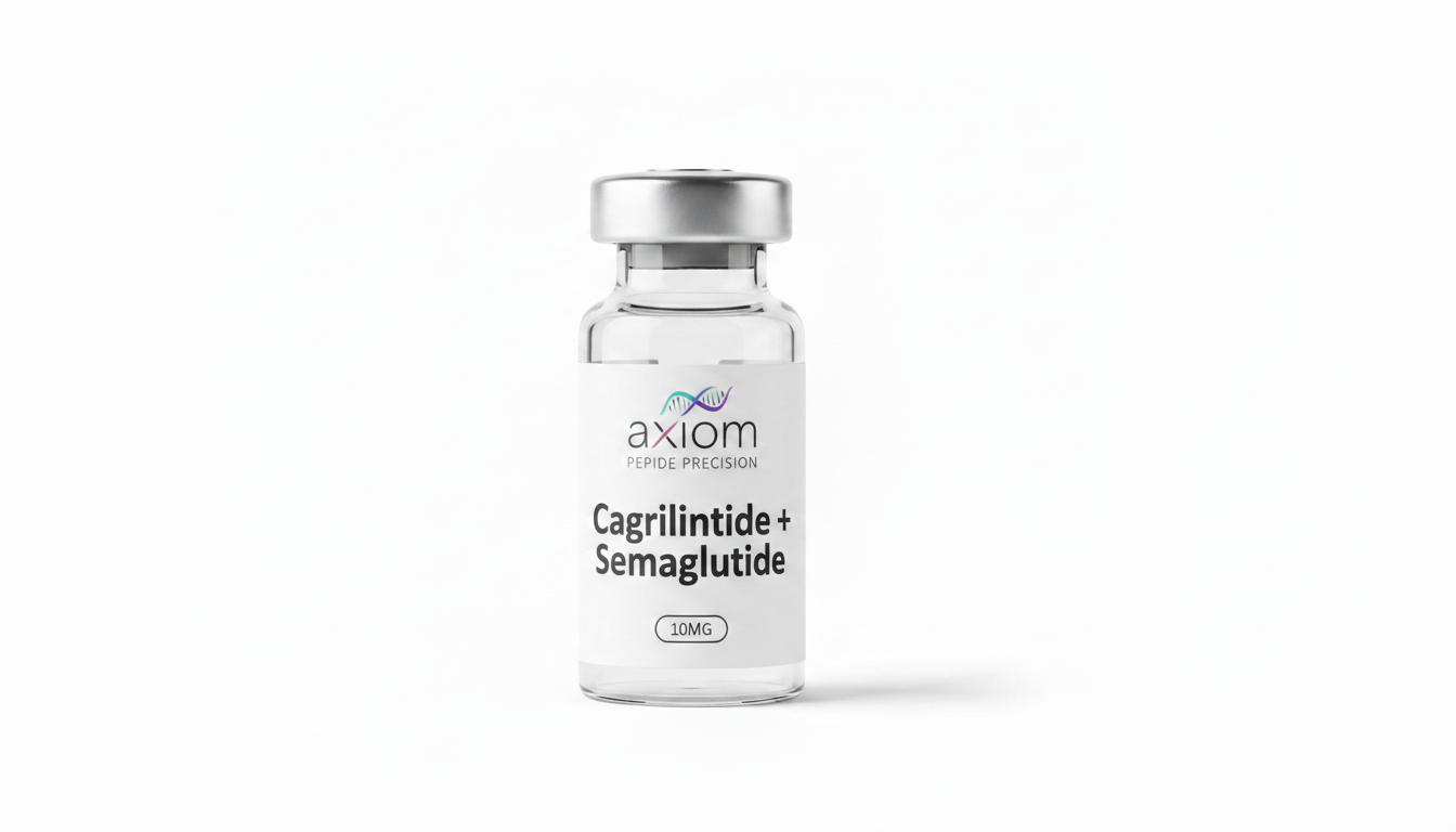 Cagrilintide + Semaglutide research peptide vial