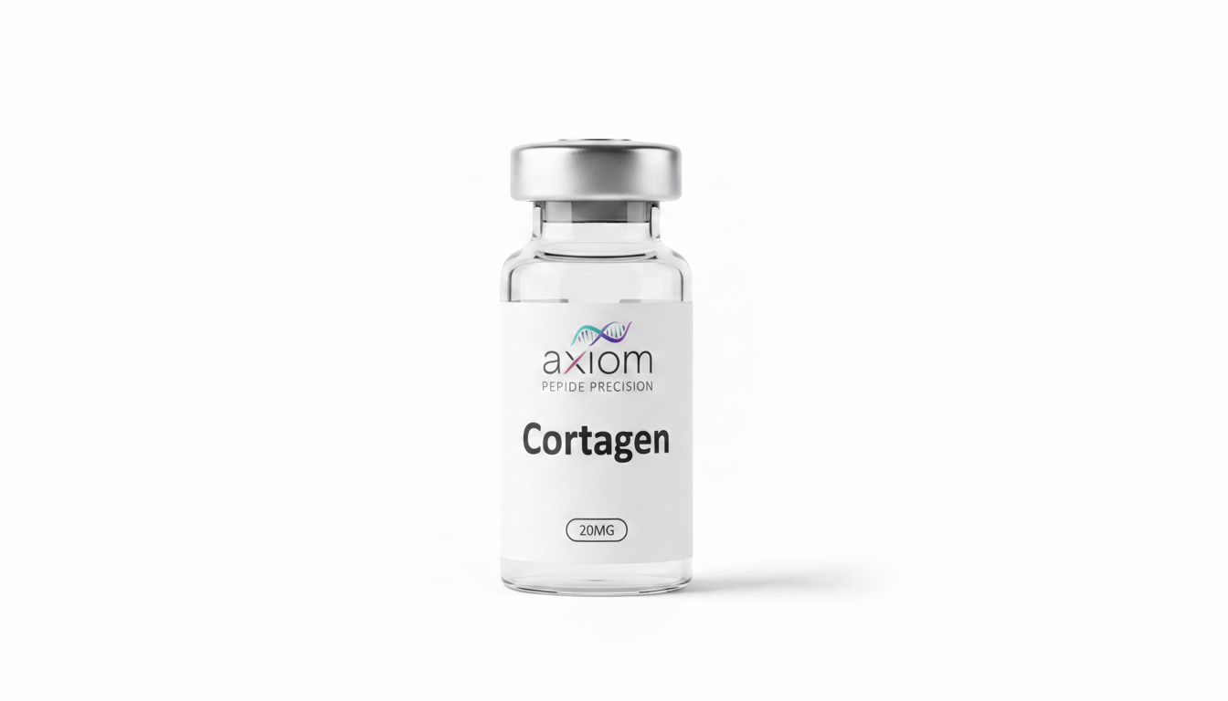 Cortagen research peptide vial