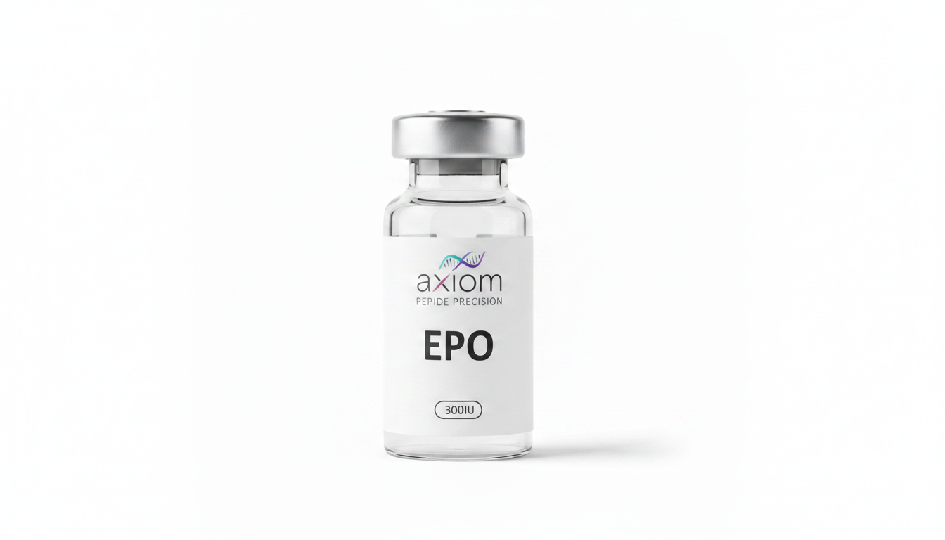 EPO research peptide vial