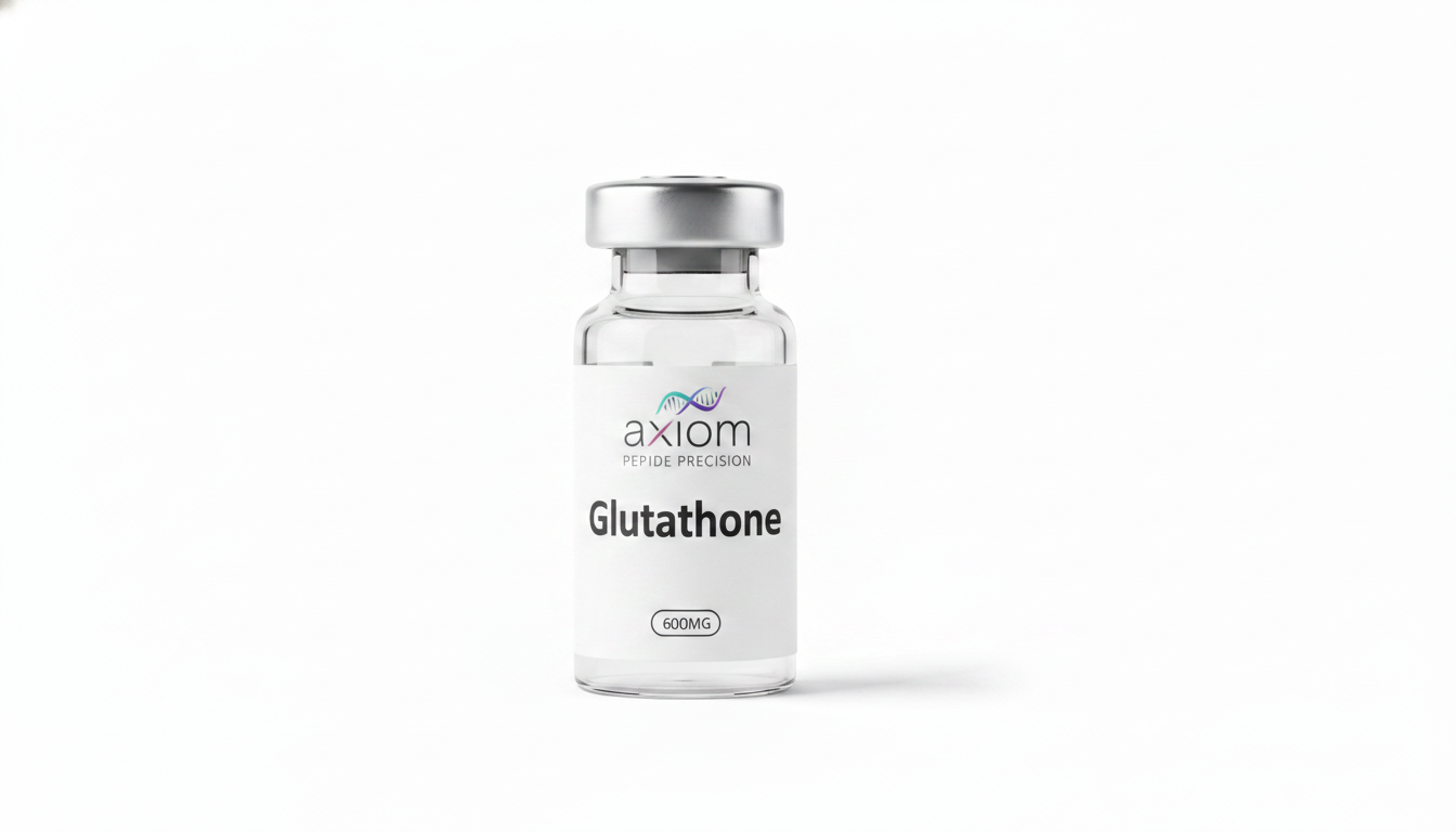 Glutathione research peptide vial