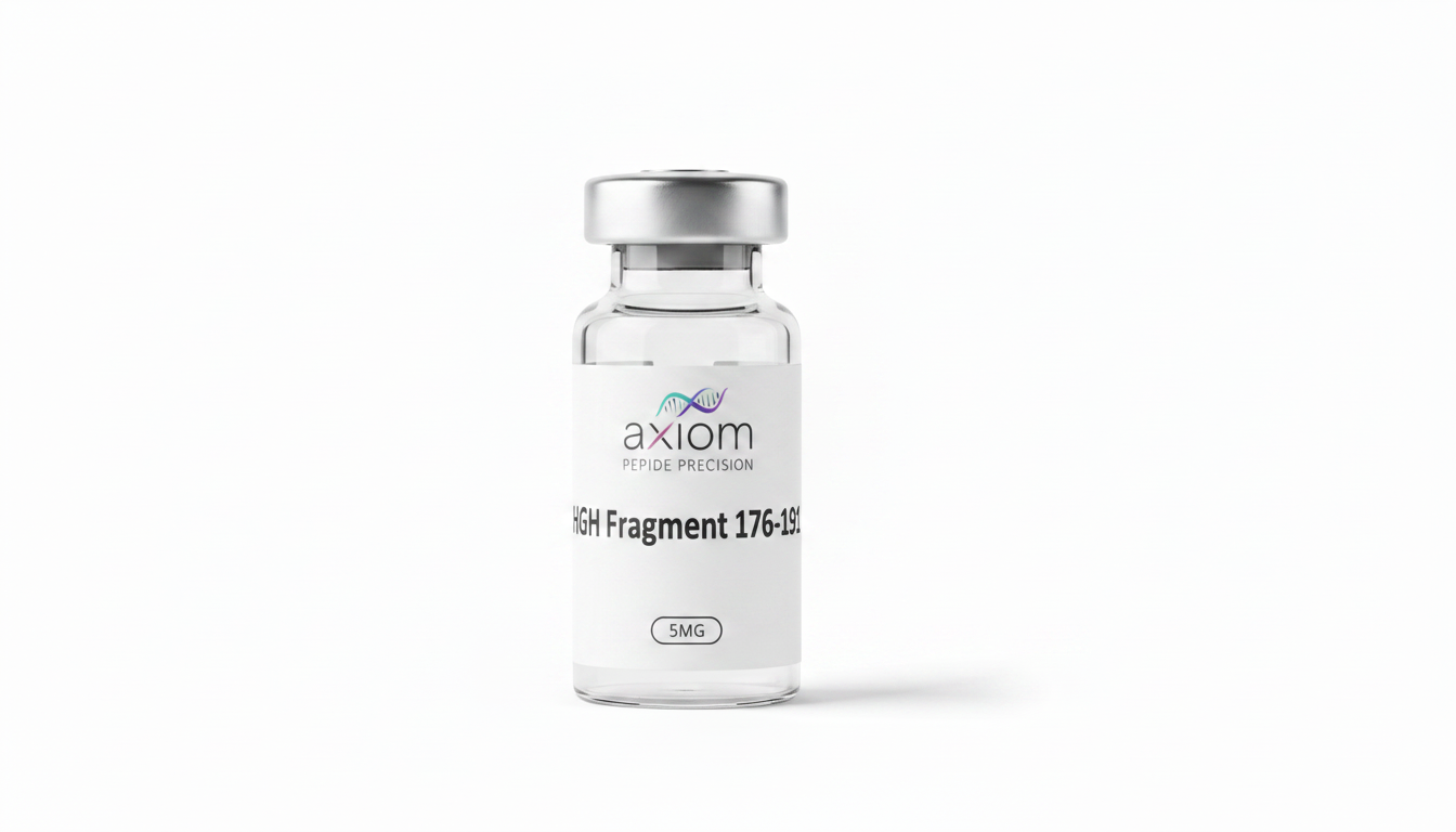 HGH Fragment 176-191 research peptide vial