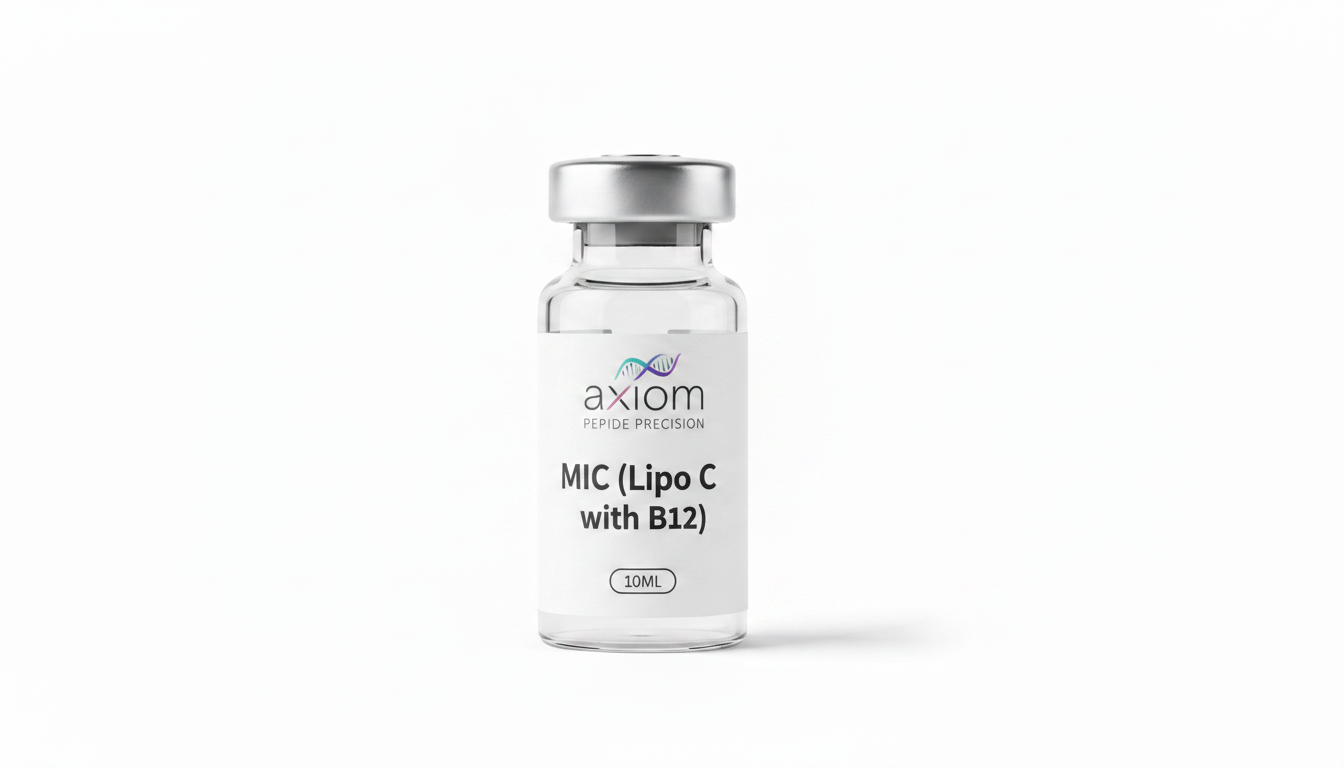 MIC (Lipo C with B12) research peptide vial