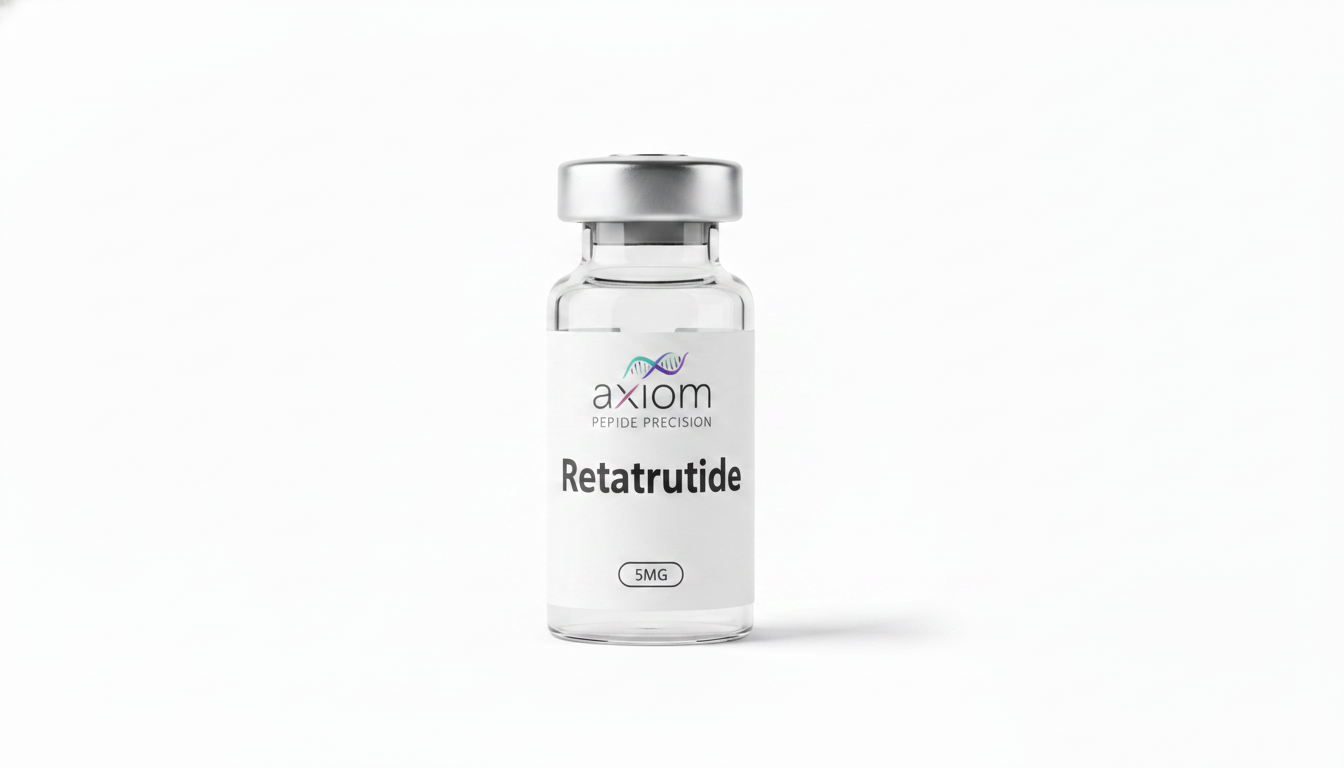Retatrutide research peptide vial