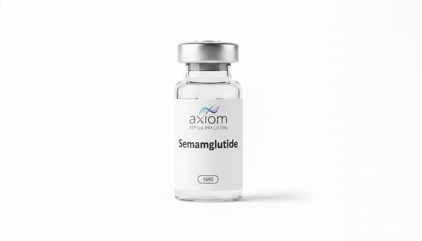 Semaglutide research peptide vial