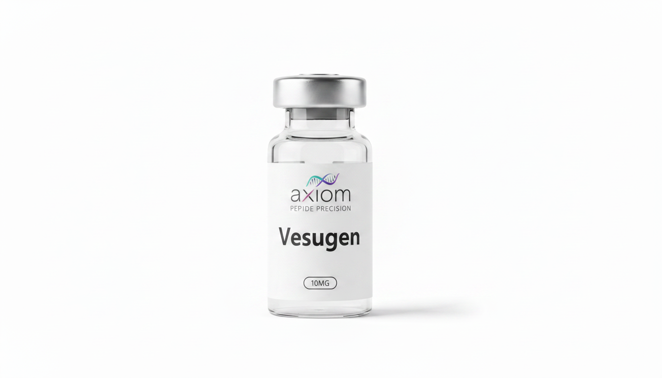 Vesugen research peptide vial