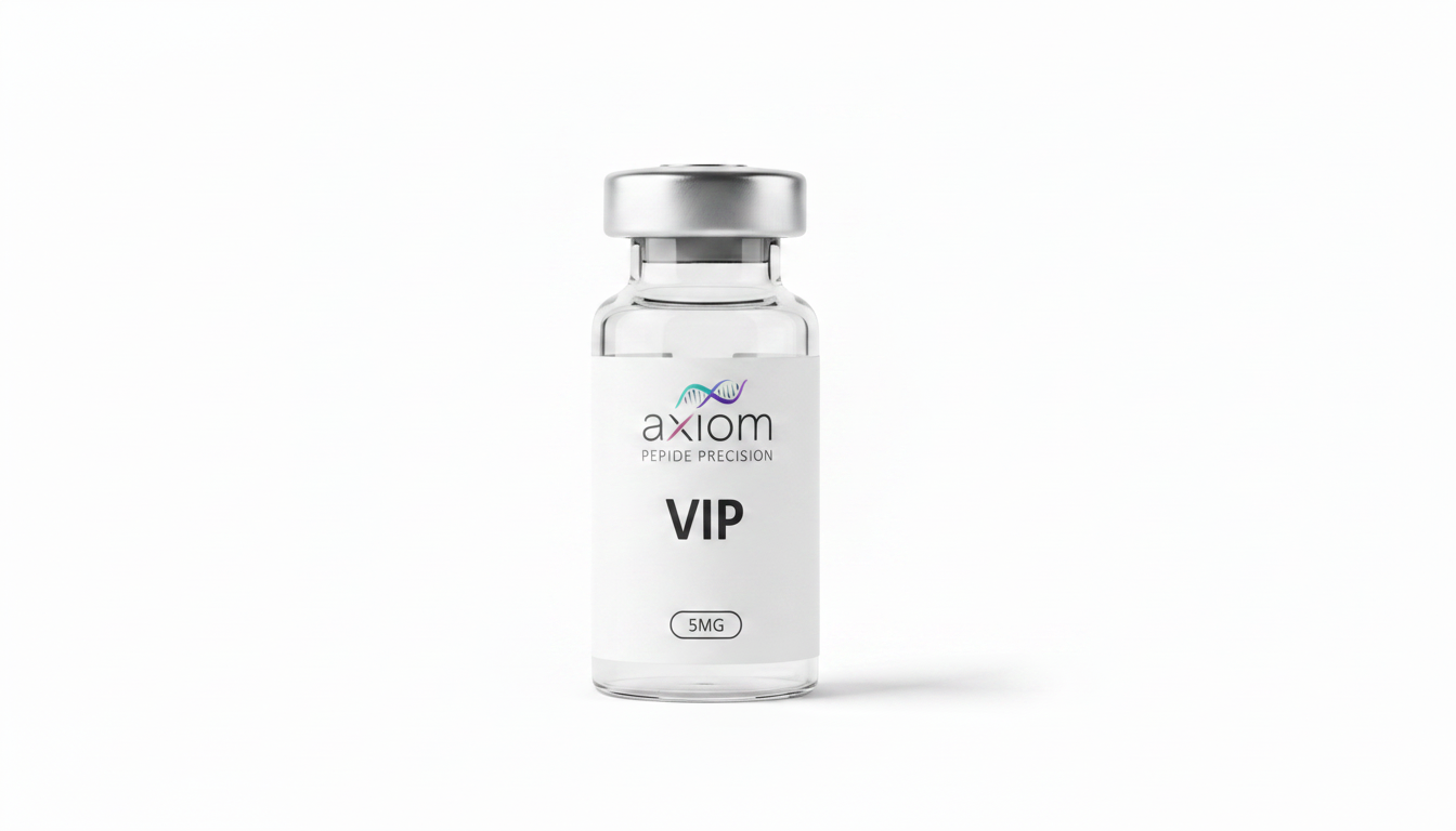VIP research peptide vial
